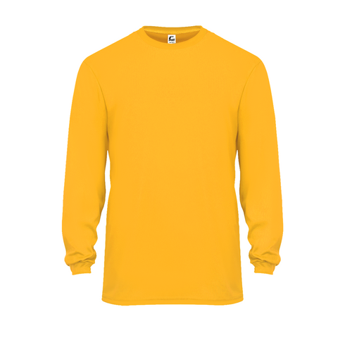 Badger Sport C2 L/S Tee (510400-000804), Color 'Gold'